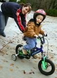 December 25, 2005<br>A 1st Bike for Christmas