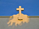 Cross of Marfa #1 at sunrise