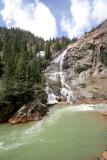 Waterfall Animas Valley just before Silverton