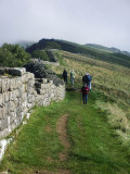 Hadrians Wall walkers, Northumbria