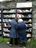 Browsing, Hay-on-Wye, Herefordshire