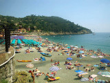 Bonassola beach