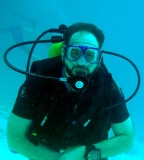 Dive near the Playa del Carmen (me)