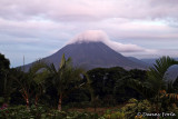 Arenal Volcano at Sunset