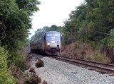 Amtrak 51 again at Keswick crossing.   Nothing more than a grap shot.  I was surprised I caught him again!
