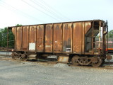 Old Conrail ballast hopper in Doswell, VA