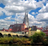 Charming Regensburg, Bavaria, Germany