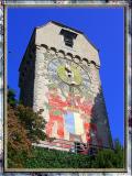 Wall Tower in Lucerne, Swizerland