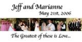 Jeff and Mariannes Wedding