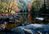 Fall Colors Cranberry River Reflection tb11082c