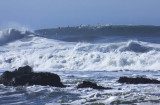 Surfers at Mavericks