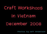 Craft Workshops in Vietnam cover page.