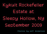 Kykuit Rockefeller Estate at Sleepy Hollow, New York (September 2009)