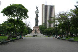View of Centennial Park, which commemorates Guayaquils independence on October 9, 1820.