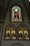 Some of the beautiful stained glass windows of Metropolitan Cathedral.