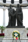 Bolivar was from Columbia and St. Martin was from Argentina.  They met in Guayaquil, on July 26 and July 27, 1822.
