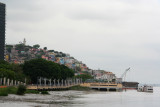 View of Santana Hill which, overlooks the Guayas River.
