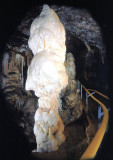 The famous stalagmite called the Brilliant.