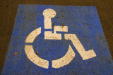 Feb. 3.  Handicapped Parking  - Blue