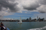 Looking at Auckland from Devonport