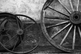 Wagon wheels b/w