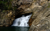 Running Eagle Falls Near Two Medicine Lake