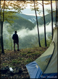 Camping atop the Redledge