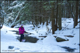 Snowshoeing Dingman Run