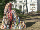 Goo sculpture at New York City Hall