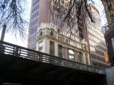 Looking up from the Riverwalk