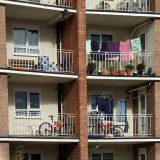 The bike and the balcony