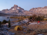 Camp at Thousand Island Lake