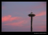 Space Needle Sunset #1, Seattle
