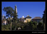 L-R Round House, Bell Tower, Government House, The Dolphin, Portmeirion