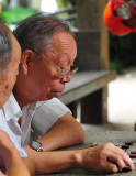 Concentration in Shanghais XiangYang park on Huaihai Lu