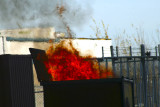 Oh oh...looks like a dumpster caught fire