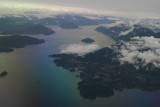 Flying out of Vancouver,B.C. over Vancouver Island
