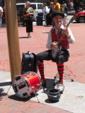 1 Man Band at the Cable Car turnaround