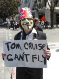 Activist against Scientology; we have eccentric activists you see