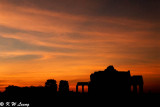 Sunset glow @ Ankor Wat