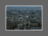 Paris seen from the Sacre Coeur