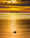 Lake Erie At Sunset 23335
