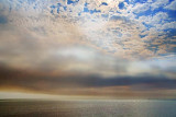 Smoke Cloud Over Aransas Bay 38454