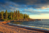 Lake Superior At Sunset 02065