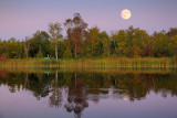 Scugog River Moonrise 20090903