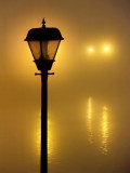 Canal Lights On A Foggy Night 20101116