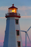 PEI North Cape Lighthouse At Dusk 27932