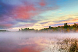 Misty Otter Lake At Sunrise 20120929