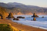 Rocks at Port Orford (Sunset1)