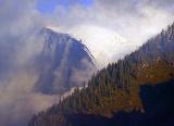 Half Dome Swathed in Clouds 22883